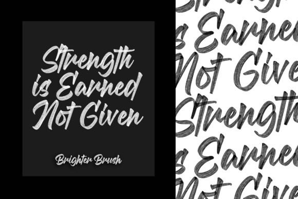Brighter Brush Font - Image 8