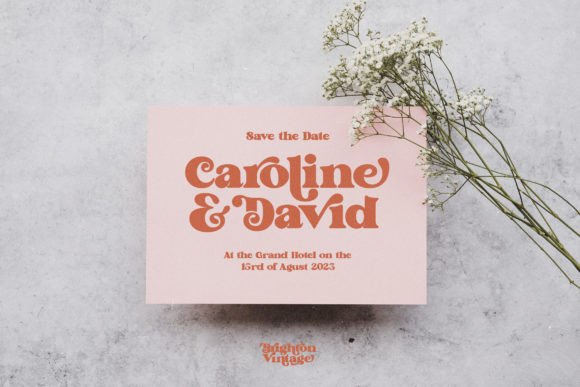 Brighton Vintage Font - Image 7