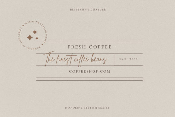 Brittany Signature Script Font - Image 3