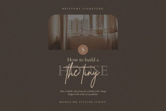 Brittany Signature Script Font - Image 7