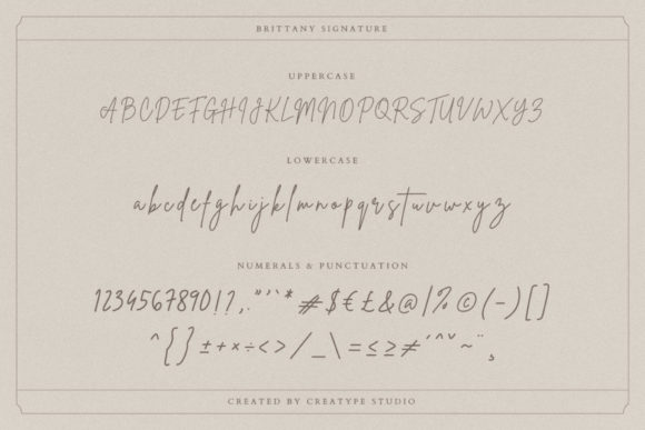Brittany Signature Script Font - Image 9