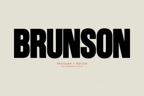 Brunson Font