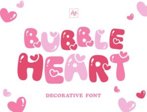 Bubble Heart Font