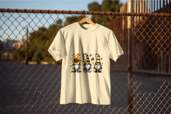 Bumble Bee Gnomes Png Sublimation Design - Image 3