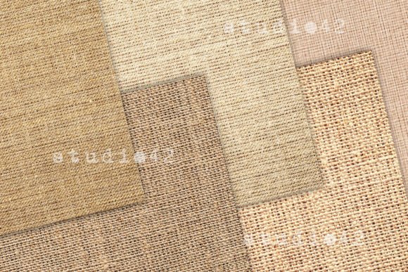 Burlap Background Digital Papers - Image 3
