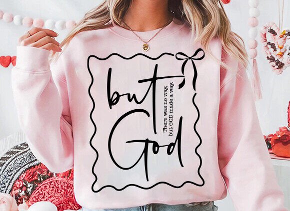 But God PNG SVG, Bible Verse Png, Jesus - Image 2