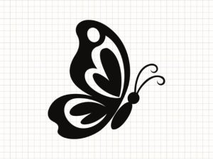 Alternative view of Butterfly Clipart Butterfly Silhouette