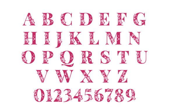 Butterfly Inside Font - Image 5