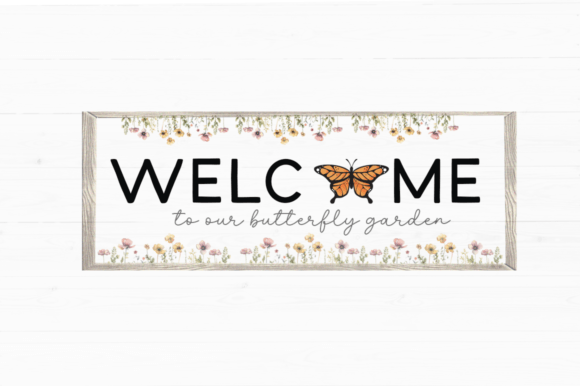 Butterfly Wildflower Font - Image 9