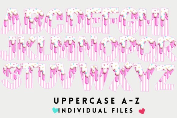 CANDY ALPHABET & NUMBERS PNG SET - Image 2