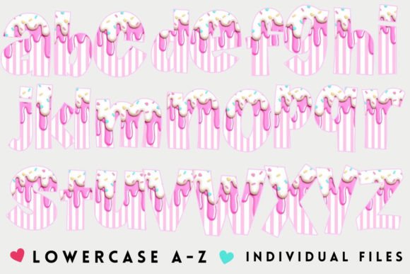 CANDY ALPHABET & NUMBERS PNG SET - Image 3