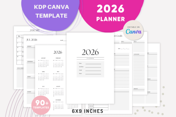CANVA 2026 Planner Templates