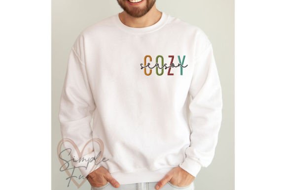 COZY Season Embroidery Design - Image 3