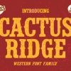 Cactus Ridge Font