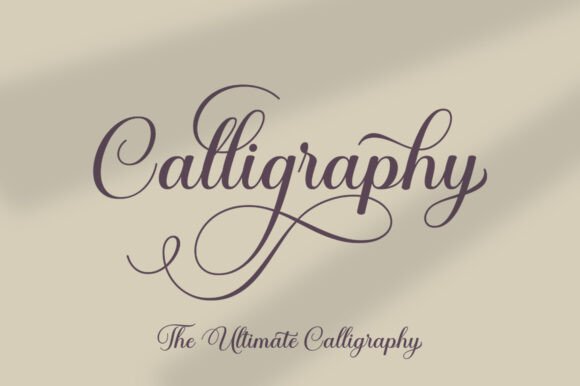 Calestine Calligraphy Font - Image 4