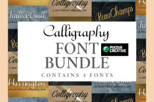 Calligraphy Bundle Font