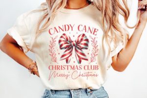 Candy Cane Christmas Club PNG