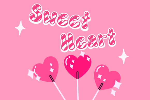 Candy Cane Font - Image 2