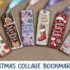 Candy Cane Santa Bookmark Set