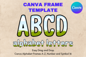 Canva Letters Frame Alphabet Template_16