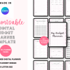 Canva Pink Digital Budget Planner