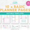Canva Planner Templates | BRIGHT