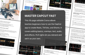 Alternative view of CapCut VIDEO EDITING