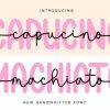 Capucino Machiato Duo Font