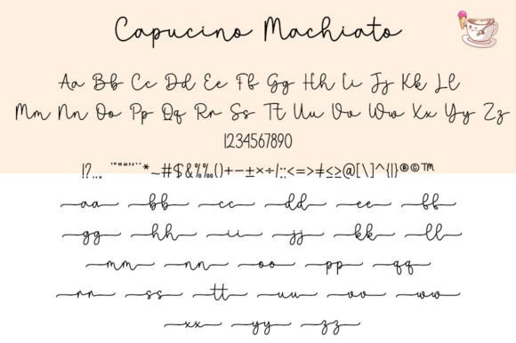 Capucino Machiato Duo Font - Image 9