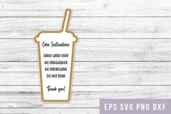 Care Card Bundle Care Instructions SVG - Image 7