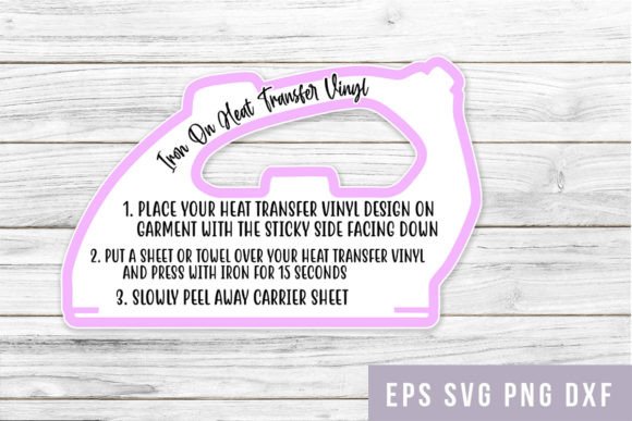 Alternative view of Care Card Bundle Care Instructions SVG