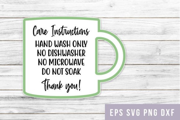 Care Card Bundle Care Instructions SVG - Image 9