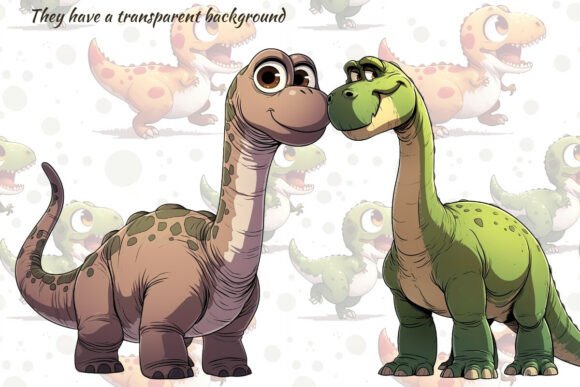 Cartoon Dinosaur Bundle 3 - Image 5