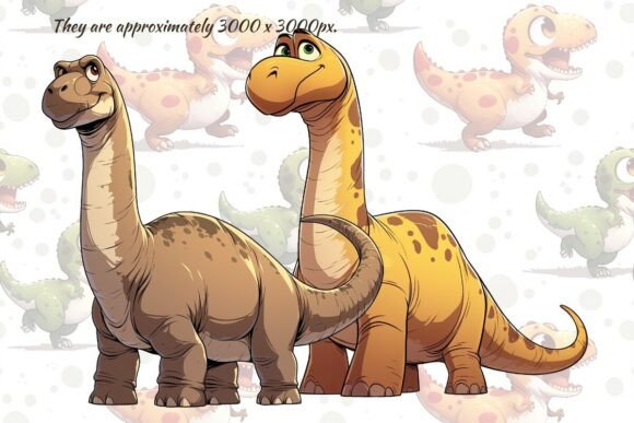 Cartoon Dinosaur Bundle 3 - Image 6