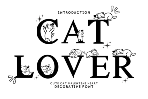 Cat Lover Font