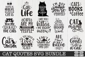 Cat Quotes Bundle