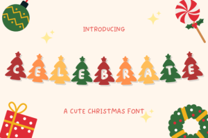 Celebrate Font