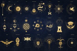 Alternative view of Celestial Tarot Illustrations