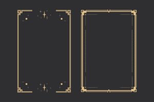 Alternative view of Celestial Tarot Frames Set