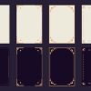 Celestial Boho Tarot Card Frames Set