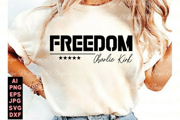 Charlie Kirk Freedom Bundle SVG, Justice - Image 4