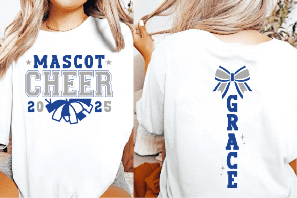 Cheer Team Template SVG, Cheer Bow Svg - Image 4