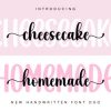 Cheesecake Homemade Duo Font