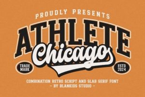 Chicago Athlete Font