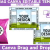 Chip Bag Label Canva Template