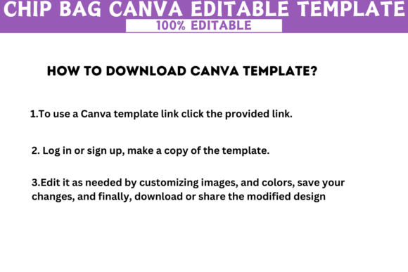 Chip Bag Label Canva Template - Image 3