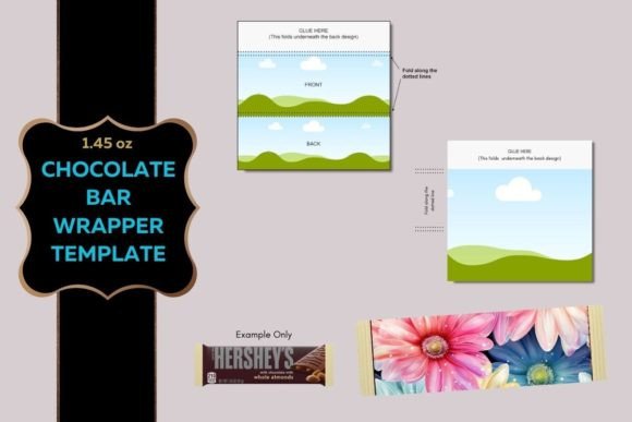 Chocolate Bar Wrapper Template - Canva - Image 2
