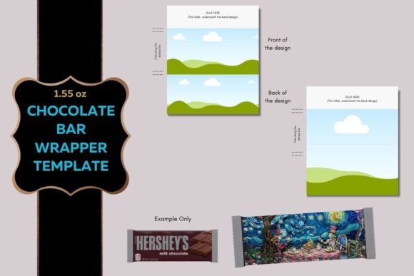 Chocolate Bar Wrapper Template - Canva - Image 3