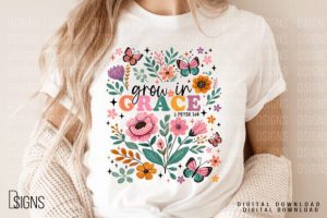 Alternative view of Christian Bible Flowers Western Bundle