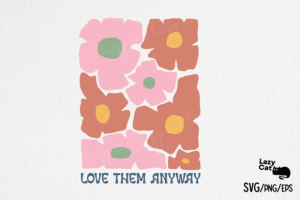 Alternative view of Christian Boho Flowers SVG PNG Bundle